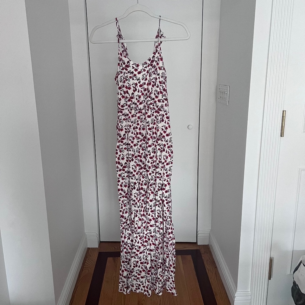 DIVIDED Floral Print Maxi Dress